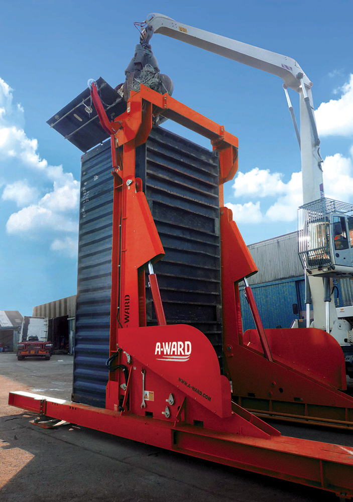 containertilter fra A-Ward